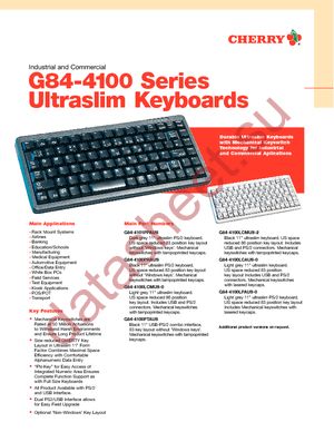 G84-4100LCAUS-0 datasheet  